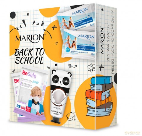 Marion Zestaw Szkolny pielęgnacyjno ochronny Back To School - dwukolorowy 1op.