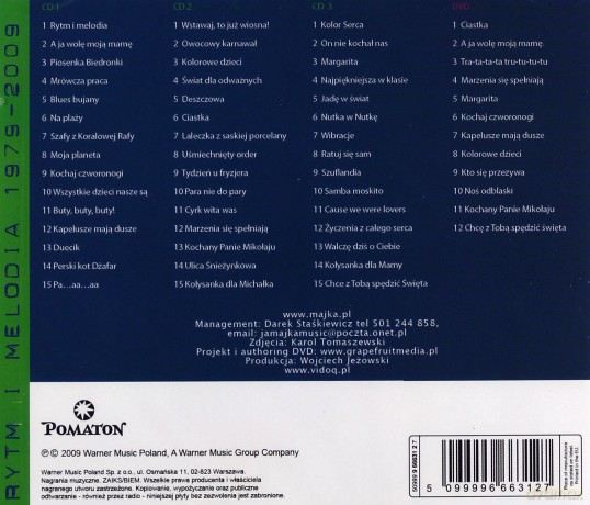 Majka Jeżowska: Rytm i melodia [BOX] [3CD]+[DVD]