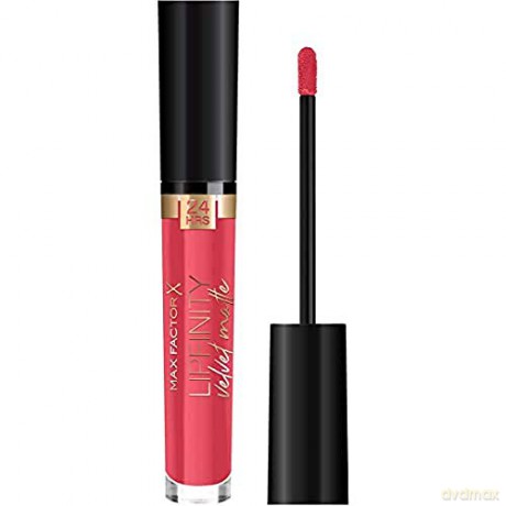 Max Factor Lipfinity Velvet Matte Pomadka do ust w płynie nr 025 Red Luxury 3.5g