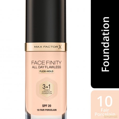 MAX FACTOR Podkład FACEFINITY 3w1 nr 10 Fair Porcelain 30 ml