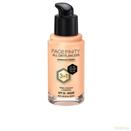 MAX FACTOR Podkład FACEFINITY 3w1 nr 33 Crystal Beige 30 ml