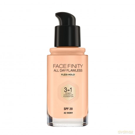 MAX FACTOR Podkład FACEFINITY 3w1 nr 42 Ivory 30 ml