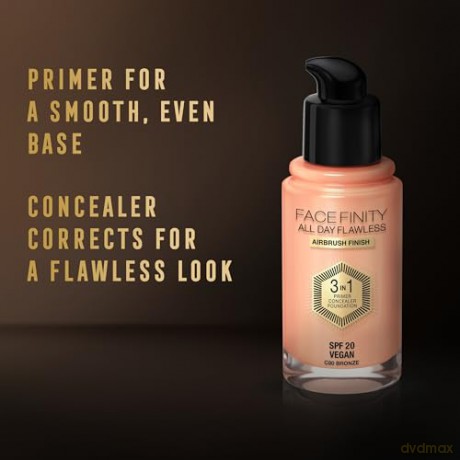 MAX FACTOR Podkład FACEFINITY 3w1 nr 70 Warm Sand 30 ml