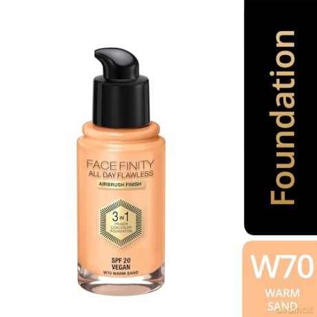 MAX FACTOR Podkład FACEFINITY 3w1 nr 70 Warm Sand 30 ml