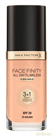 MAX FACTOR Podkład FACEFINITY 3w1 nr 75 Golden 30 ml