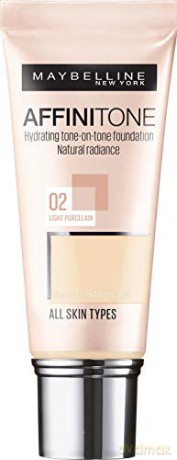 Maybelline Affinitone Podkład nr 02 Light Porcelain - tuba 30 ml