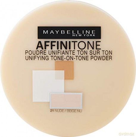 Maybelline Affinitone Puder w kamieniu nr 21 Nude 9g