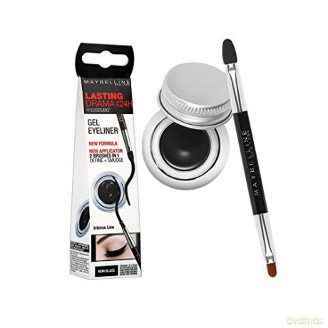 Maybelline Eye Studio Eyeliner w żelu 24H Lasting Drama 01 intense black 1szt