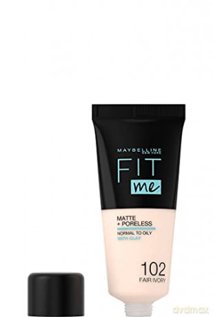 Maybelline Fit Me! Podkład matujący nr 102 Fair Ivory 30 ml