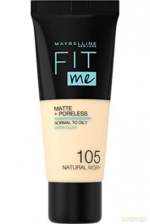 Maybelline Fit Me! Podkład matujący nr 105 Natural Ivory 30 ml