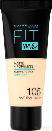 Maybelline Fit Me! Podkład matujący nr 105 Natural Ivory 30 ml