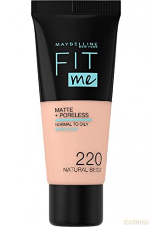 Maybelline Fit Me! Podkład matujący nr 220 Natural Beige 30 ml