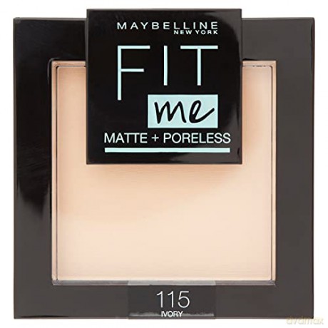 Maybelline Fit Me! Puder kompaktowy Matte+Poreless nr 115 Ivory 9g