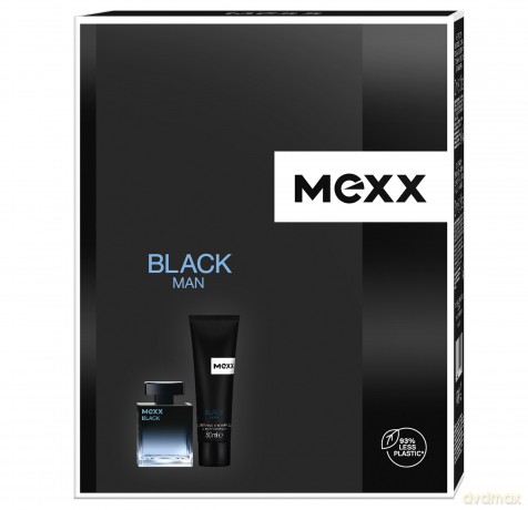 Mexx Zestaw orezentowy Black Man (woda toaletowa 30 ml+żel pod prysznic 50 ml)