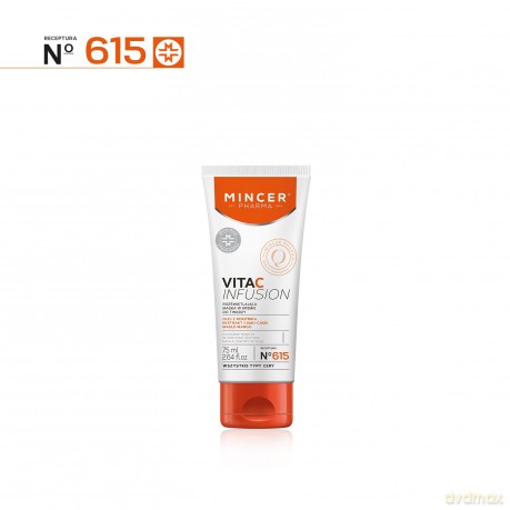 Mincer Pharma Vita C Infusion Rozświetlająca maska do twarzy w kremie nr 615 75 ml