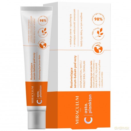 Miraculum Asta Plankton C Rozświetlające Serum-balsam pod oczy 20 ml