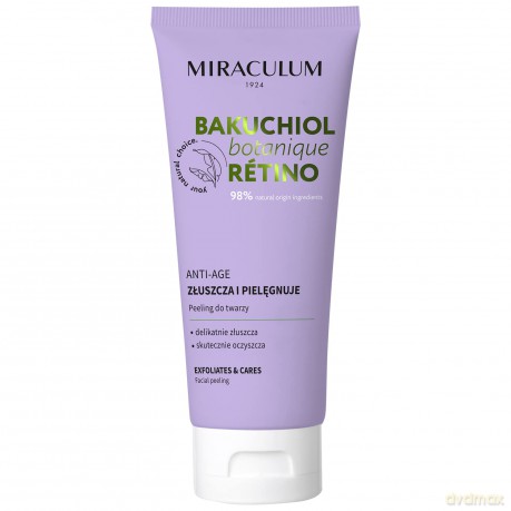 Miraculum Bakuchiol Botanique Peeling do twarzy - złuszcza i pielęgnuje 100 ml