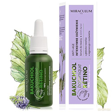 Miraculum Bakuchiol Botanique Retino Serum do twarzy - intensywne odżywienie 30 ml