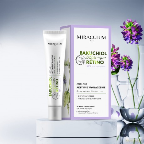 Miraculum Bakuchiol Botanique Retino Serum pod oczy - aktywne wygładzenie 20 ml
