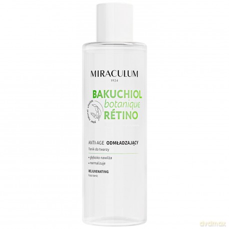 Miraculum Bakuchiol Botanique Retino Tonik do twarzy - odmładzający 200 ml