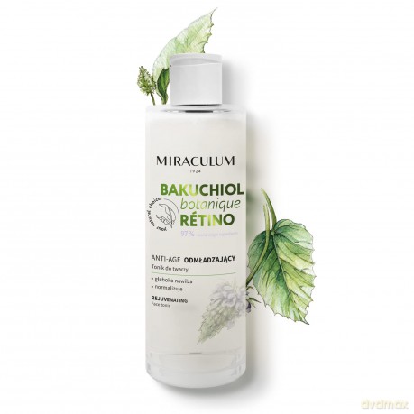 Miraculum Bakuchiol Botanique Retino Tonik do twarzy - odmładzający 200 ml