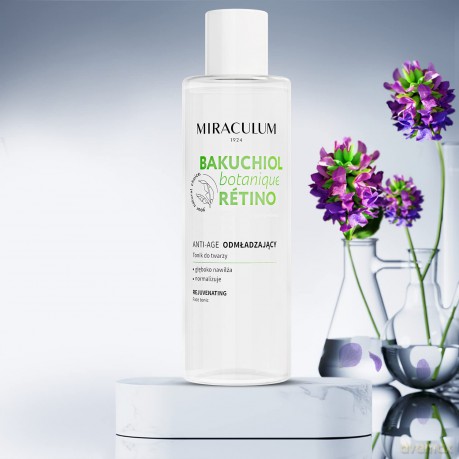 Miraculum Bakuchiol Botanique Retino Tonik do twarzy - odmładzający 200 ml