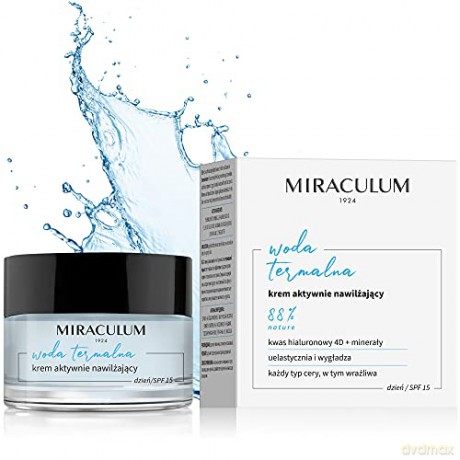 Miraculum Woda Termalna Krem aktywnie nawilżający na dzień 50 ml