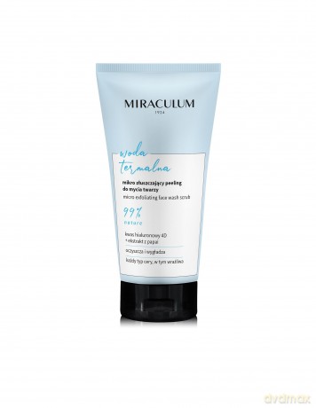 Miraculum Woda Termalna Peeling mikro złuszczający do mycia twarzy 150 ml