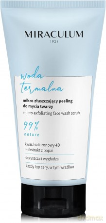 Miraculum Woda Termalna Peeling mikro złuszczający do mycia twarzy 150 ml