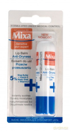 Mixa Balsam do ust nawilżający - przeciw przesuszaniu 4.7 ml