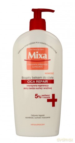 Mixa Bogaty Balsam do ciała Cica Repair - skóra bardzo sucha i wrażliwa 400 ml