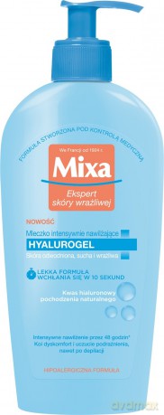 Mixa Hyalurogel Mleczko do ciała intensywnie nawilżające 400 ml