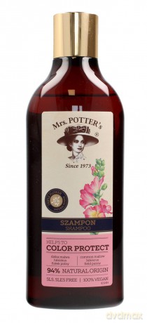 Mrs Potters Triple Flower Szampon do włosów farbowanych Color Protect 390 ml