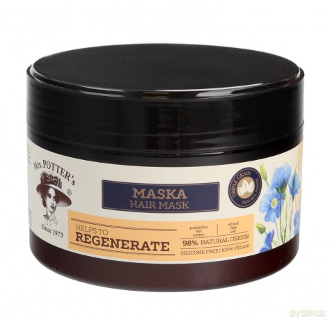 Mrs Potters Triple Grain Maska do włosów zniszczonych Regenerate 230 ml