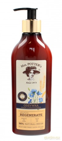 Mrs Potters Triple Grain Odżywka do włosów zniszczonych Regenerate 390 ml