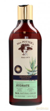 Mrs Potters Triple Herb Szampon do włosów suchych Hydrate 390 ml