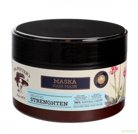 Mrs Potters Triple Root Maska do włosów cienkich Strenghten 230 ml