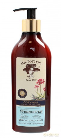 Mrs Potters Triple Root Odżywka do włosów cienkich Strenghten 390 ml