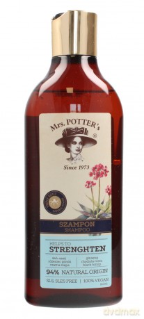Mrs Potters Triple Root Szampon do włosów cienkich Strenghten 390 ml