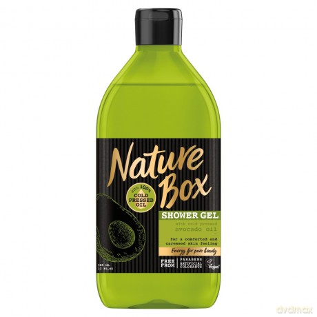 Nature Box Avocado Oil Żel pod prysznic pielęgnujący 385 ml