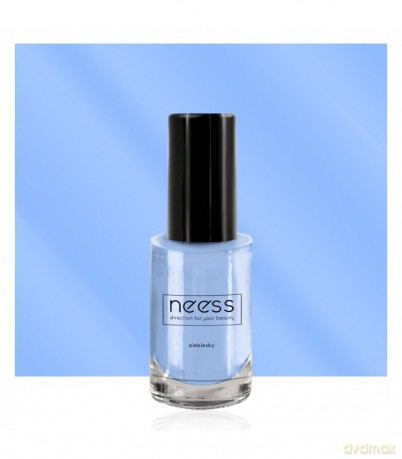 NEESS Lakier do paznokci klasyczny (7409) niebiesky 5 ml