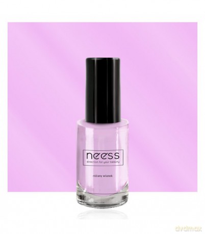 NEESS Lakier do paznokci klasyczny (7513) różany wianek 5 ml