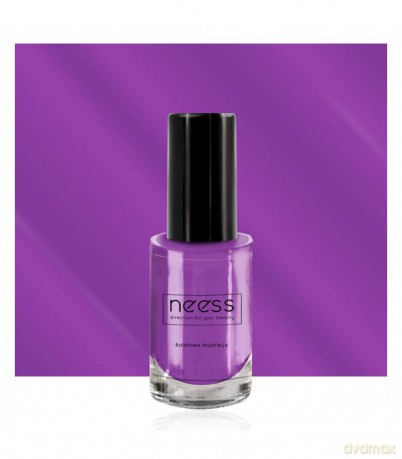 NEESS Lakier do paznokci klasyczny (7529) fioletowa inspiracja 5 ml