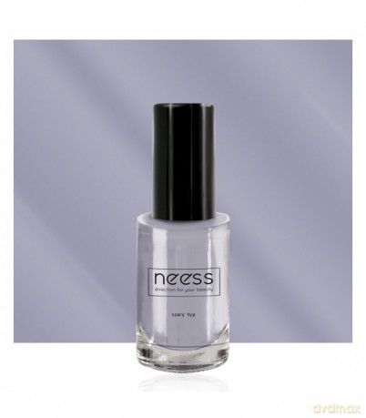 NEESS Lakier do paznokci klasyczny (7561) szary typ 5 ml