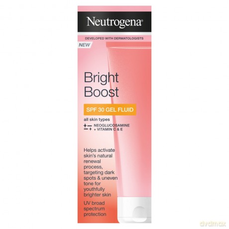 Neutrogena Bright Boost Żel ochronny SPF 30 do twarzy 50 ml