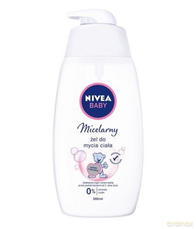 Nivea Baby Żel do mycia ciała micelarny 500 ml