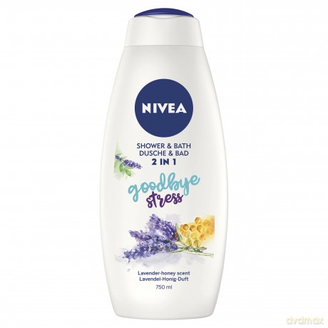 Nivea Bath Care Płyn do kąpieli i żel pod prysznic 2w1 Goodbye Stress 750 ml