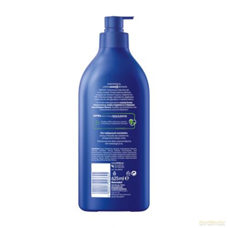 Nivea Body Mleczko do ciała odżywcze - pompka 625 ml