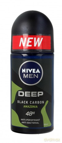Nivea Dezodorant DEEP BLACK CARBON AMAZONIA roll-on 50 ml