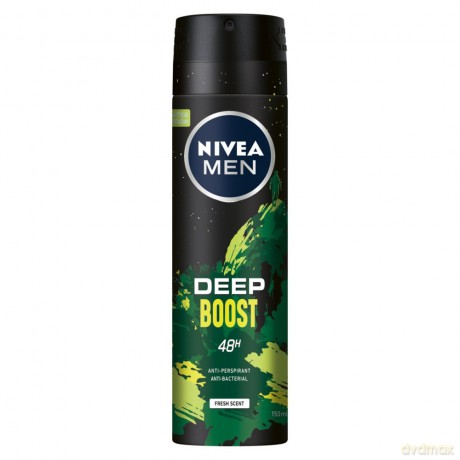 Nivea Dezodorant Deep Boost spray męski 150 ml